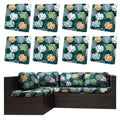 8Pcs Outdoor Cushion Covers (Green Charm. / 8PCS)