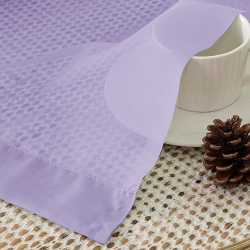 Lavender Sheer Curtains 96 Inches Long 2 Panels (Lavender / 42"W x 96"L (Pack of 2))