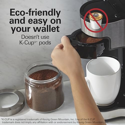 2 Way Brewer Coffee Maker (12 Cup / Black/Stainless Steel)
