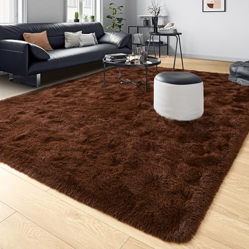 5x8 Brown Area Rugs for Living Room Bedroom (Brown / 5' X 8' (Rectangular))