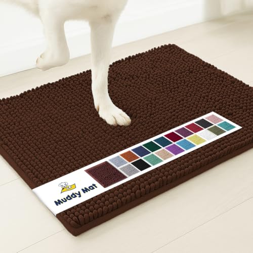 Super Water Absorbent Door Mat Indoor (Chocolate Brown / 48" x 72")