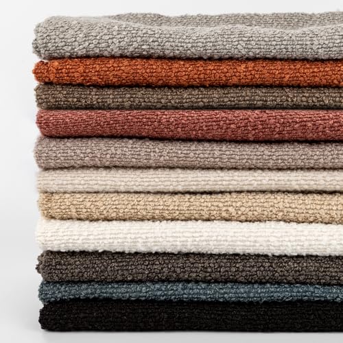 14x36 inch Boucle Lumbar Pillow Cover (Coral / 36" x 14" (Pack of 1))