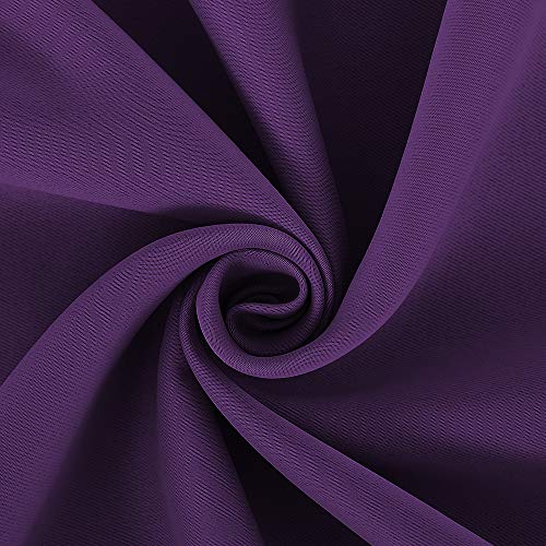 Blackout Curtain Panels for Kids Room (Royal Purple / 70"W x 84"L (Pack of 2))
