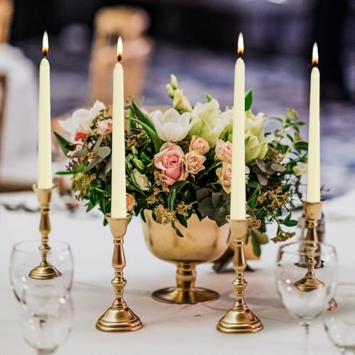 0.87×10 Inch Ivory Taper Candles (Ivory)