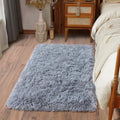 Soft Runner Rugs for Bedroom Hallways (2' x 3' (1 pc) / Grey)