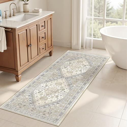 Runner Rug 2x6 (Beige / 2' x 6' (Runner))