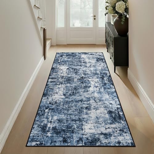 2x8 Runner Rug for Hallway (01-ocean Blue / 2' x 8' (Runner))