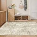 Abstract 3x5 Rugs (Beige/Gray / 3' x 5' (Rectangular))