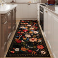 Runner Rug 2x6 Washable (Black / 2' x 6' (Rectangular))