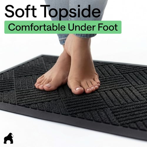 WeatherMAX Door Mat (Black Diamond / 72" x 24")