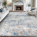 Area Rugs 8x10 for Living Room (Lightbluebrown / 8' x 10' (Rectangular))