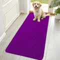 Dog Door Mat for Muddy Paws 70x32 (Purple / 70" X 32")