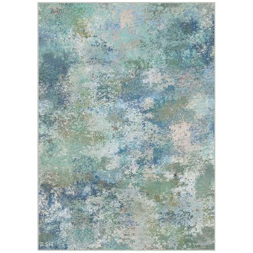 5x7 Area Rugs for Bedroom (Aquamarine/Blue Green / 5' x 7' (Rectangular))