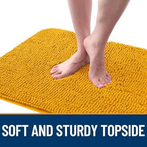 Dog Door Mat for Muddy Paws 45x27 (Golden Yellow / 45" X 27")
