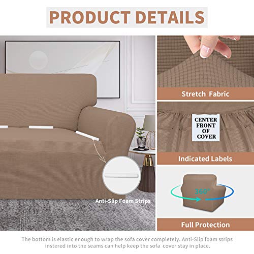 100% Waterproof Chair Couch Cover (Camel / Chair)