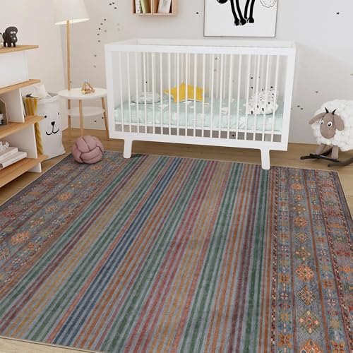 6X9 Area Rugs Living Room (Multi Color 01 / 6' X 9' (Rectangular))