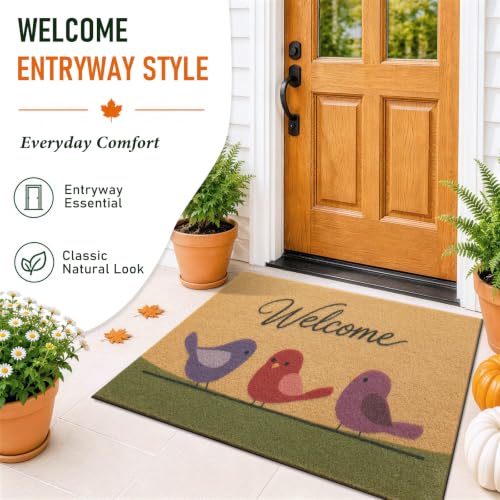 Front Door Mat 59x34 (Brown / 59" X 34")