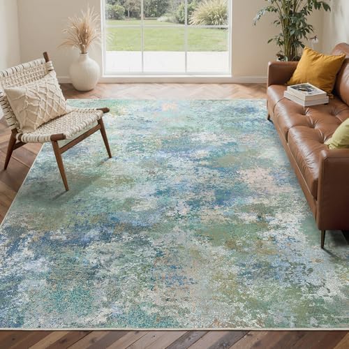 8x10 Area Rugs for Bedroom (Aquamarine/Blue Green / 8' x 10' (Rectangular))
