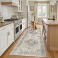 Kitchen Runner 2'6''x8' Rug Runners for Hallways (Light Taupe Brown / 2'6" x 8' (Runner))