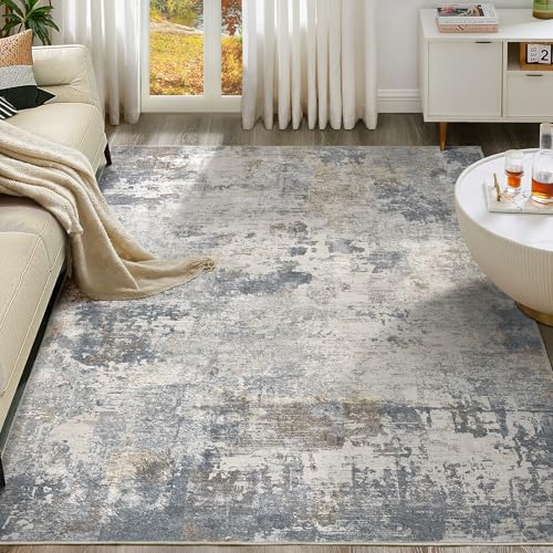 10x12 Area Rug Living Room Rugs (Blue Grey / 10' x 12' (Rectangular))
