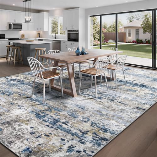 Area Rugs 10x14 Living Room (Bluegreybrown / 10' x 14' (Rectangular))