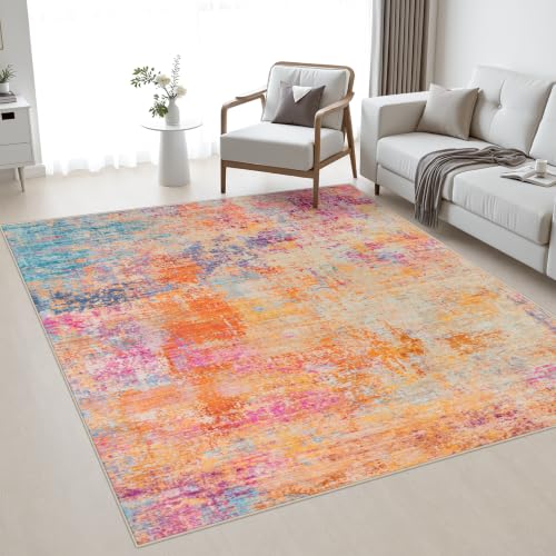 Area Rug Living Room (Galaxy Haze / 5' x 5' (Square))