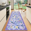 2x10 Runner Rug (Purple / 2' x 10' (Rectangular))