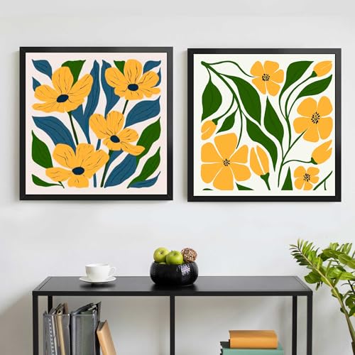 22x22 Picture Frame for Wall Display (Black / 22x22)
