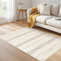 Boho 3x5 Area Rug Living Room Rugs Machine Washable Brown (Brown Tan / 3' X 5' (Rectangular))