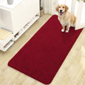 Dog Door Mat for Muddy Paws 47x24 (Red / 47" X 24")