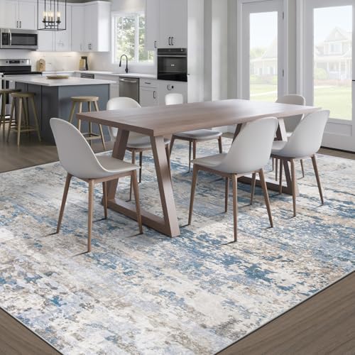 Area Rugs 8x10 for Living Room (Lightbluebrown / 8' x 10' (Rectangular))