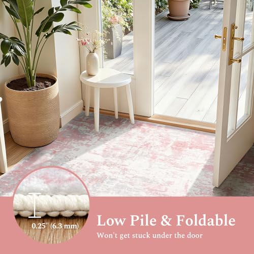8x10 Area Rugs for Bedroom (Pink / 8' x 10' (Rectangular))