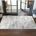 Washable 2x5 Hallway Runner Rug (2' x 5' (Rectangular) / Light/Grey)