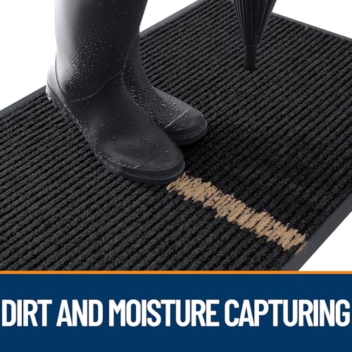 Front Door Mat 71x30 (Black / 71" X 30")