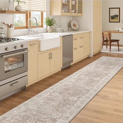 Runner Rug 2x10 for Hallway (Brown/Sand / 2' x 10' (Runner))