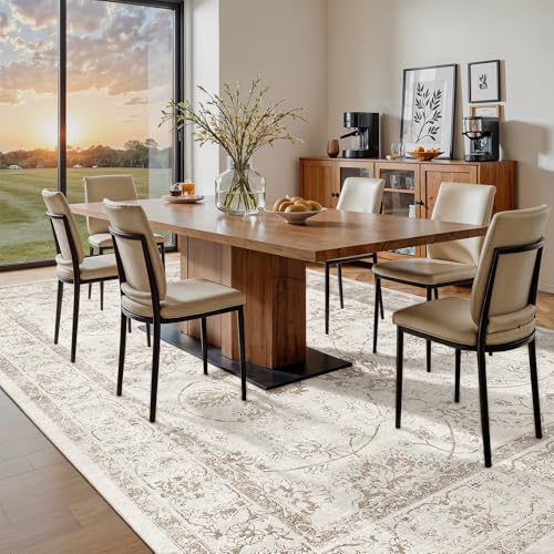 9x12 Area Rugs for Living Room (Brown/Ivory / 9' x 12' (Rectangular))