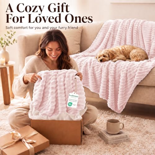 Pink Twin Blanket for Bed (Pink / Twin (60" x 80"))