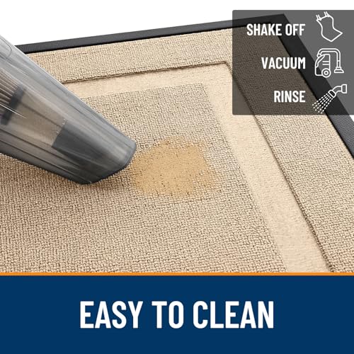 Front Door Mat Outside 71x23 (Off-white / 71" x 23")