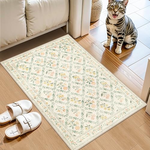 2x3 Small Entryway Rug (Beige/Multi / 2' x 3' (Rectangular))