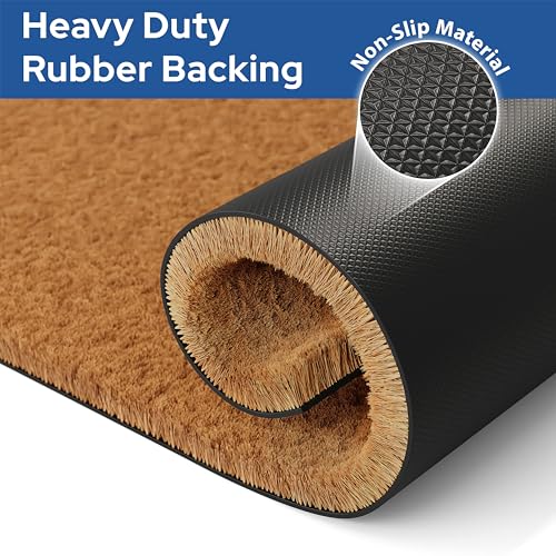Natural Coco Coir Non (Plain Brown / 17x30)