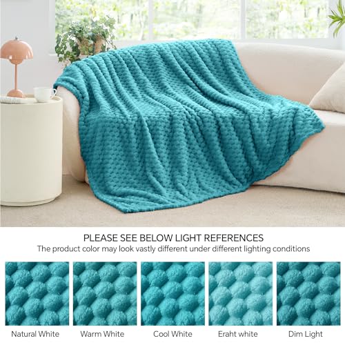 Teal Twin Blanket for Couch (Teal / Twin(60"x80"))