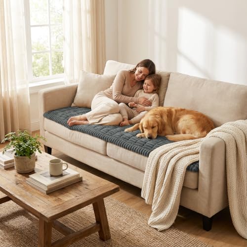 Couch Cover for Dogs (Dark Grey / 27.6"x70.9")