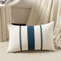 Set of 1 Boho Teal Lumbar Decorative Throw Pillow Cover 12x20 Inch for Couch Bed Sofa Chair (20" x 12" (Pack of 1) / Teal)