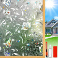 Window Privacy Film 17.5 inch * 78.74 inch (Frosted Tulip / 17.5 Inch * 78.74 Inch)