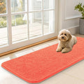 Dog Door Mat for Muddy Paws 47x17 (Coral / 47" X 17")