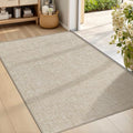 Ultra Thin Indoor Door Mat 24"x36" (Khaki / 2' X 3' (Rectangular))