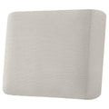 Super Stretch Individual Seat Cushion Covers Sofa Covers Couch Cushion Covers Slipcover Sets Thick Jacquard Textured Twill Fabric (Island Fossi / 1 Cushion Chair)
