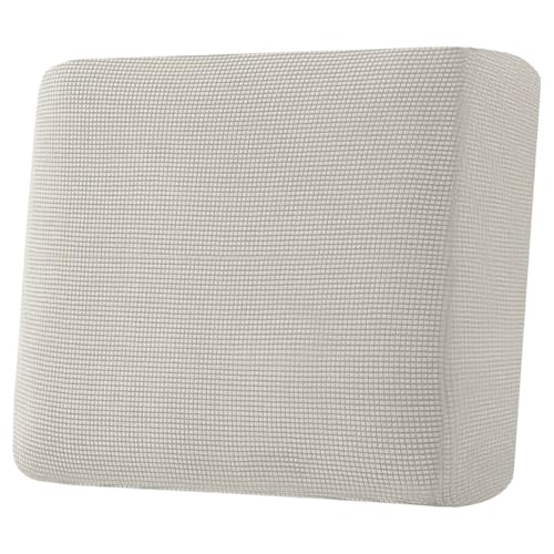 Super Stretch Individual Seat Cushion Covers Sofa Covers Couch Cushion Covers Slipcover Sets Thick Jacquard Textured Twill Fabric (Island Fossi / 1 Cushion Chair)