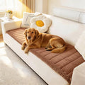 Couch Covers for Dogs Washable (Dark Brown / 27.6" X 59")