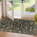 2x4 Rug for Entryway (Charcoal Black (Animal) / 2' x 4' (Rectangular))